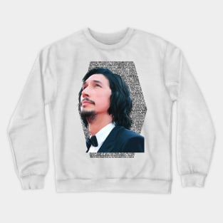 Adam Driver Portrait MTFBWY Crewneck Sweatshirt